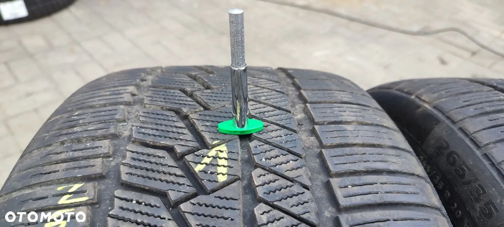 OPONY ZIMOWE 265/35R20 99W XL CONTINENTAL WINTER CONTACT (3819) ZIMA 6 mm 2 SZTUKI PARA - 7