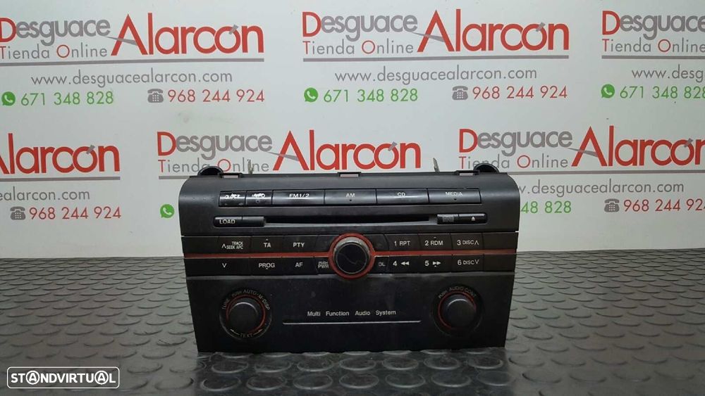 SISTEMA AUDIO / RADIO CD MAZDA 3 BERLINA (BK) 1.6 CRDT  ACTIVE - 1
