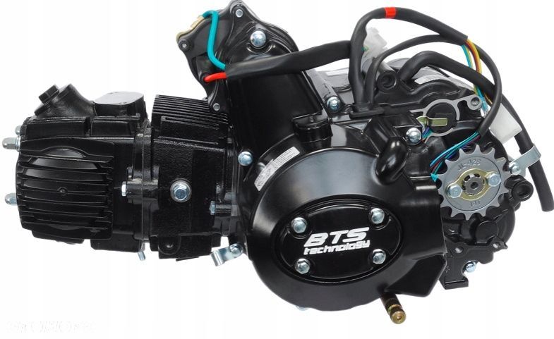 silnik bts poziomy 152fmh 152 fmh , 110cc 4t, 4-biegowy manual, czarny - 5