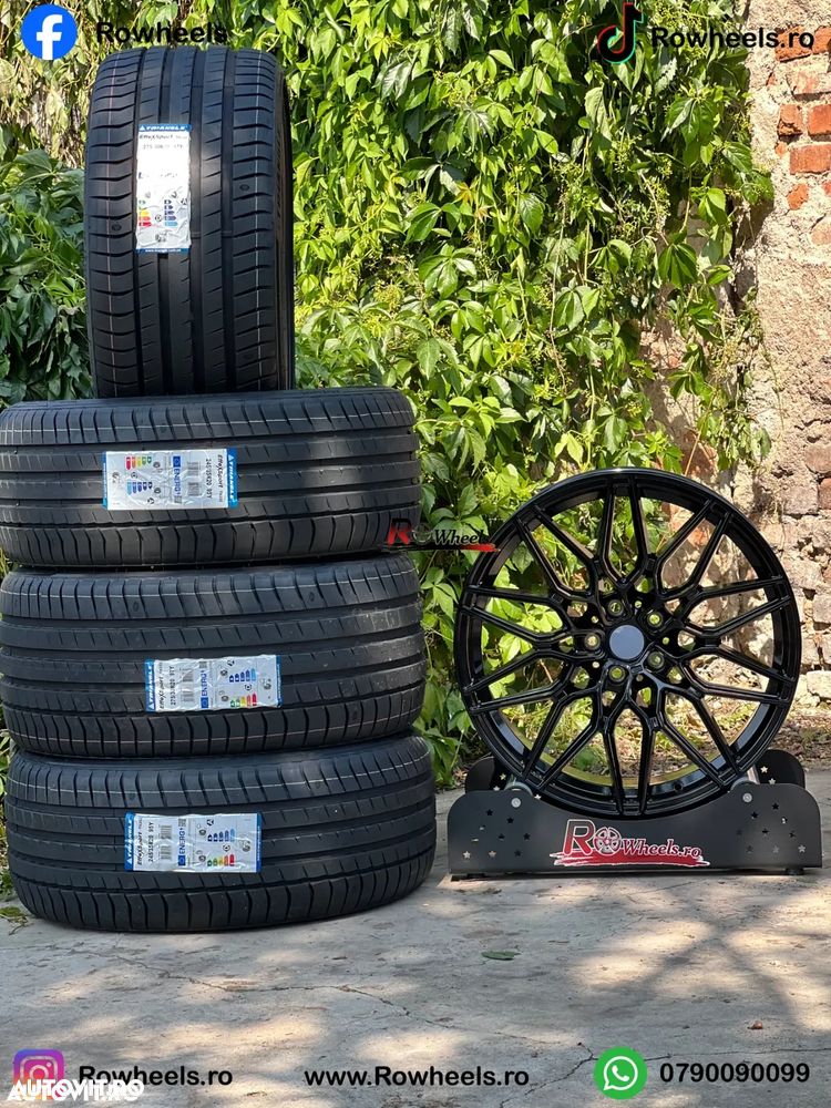Jante BMW19 R19 BMW F01 F02 F10 F12 F13 E60 E90 F30 F31 E90 E91 Seria 5 seria7 Roti r19 bmw Roti cu anvelope vara sau iarna - 3