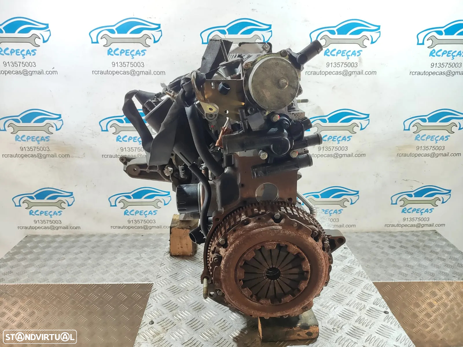 Motor Completo Renault 1.9 DCI 8v 102cv 102 cv - F9QK732 | F9Q732 - Scenic Megane - 8