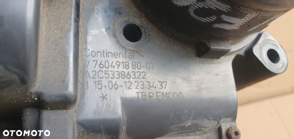 Przepustnica BMW I F20 1.6i 7604918 - 6