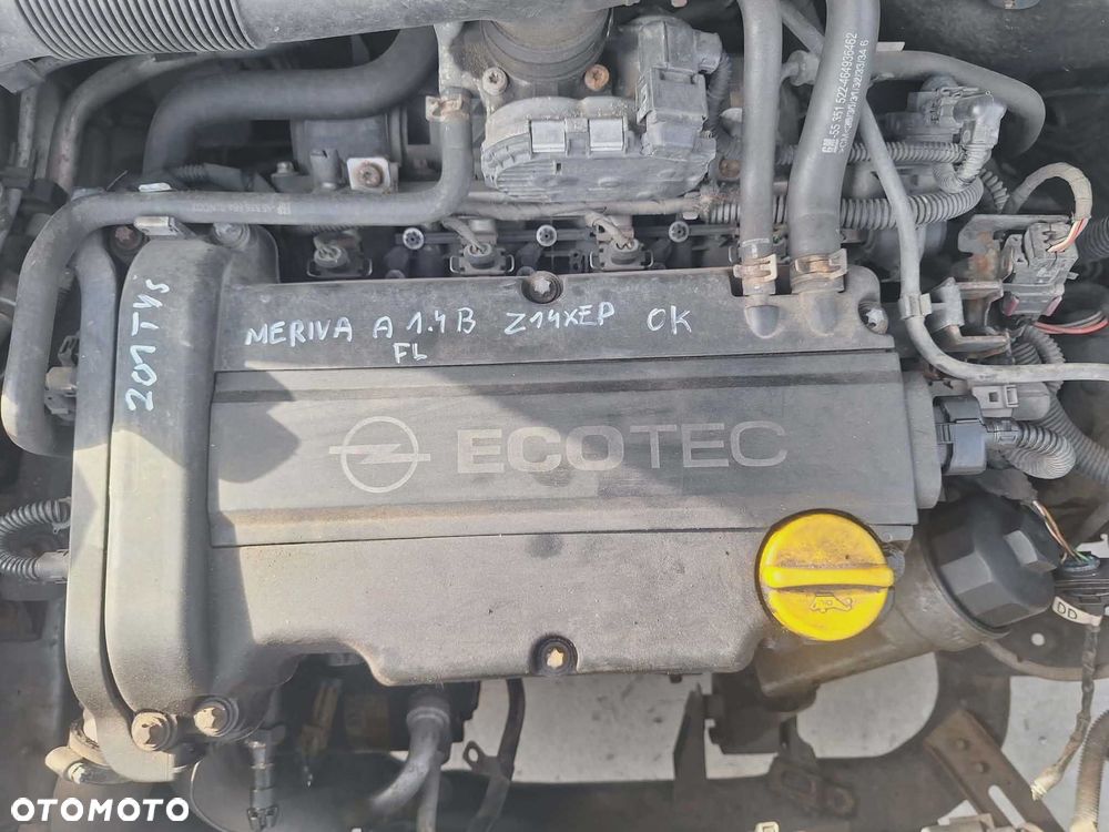 Silnik 1.4 b Z14XEP Opel Meriva A FL 90 KM gwarancja - 1