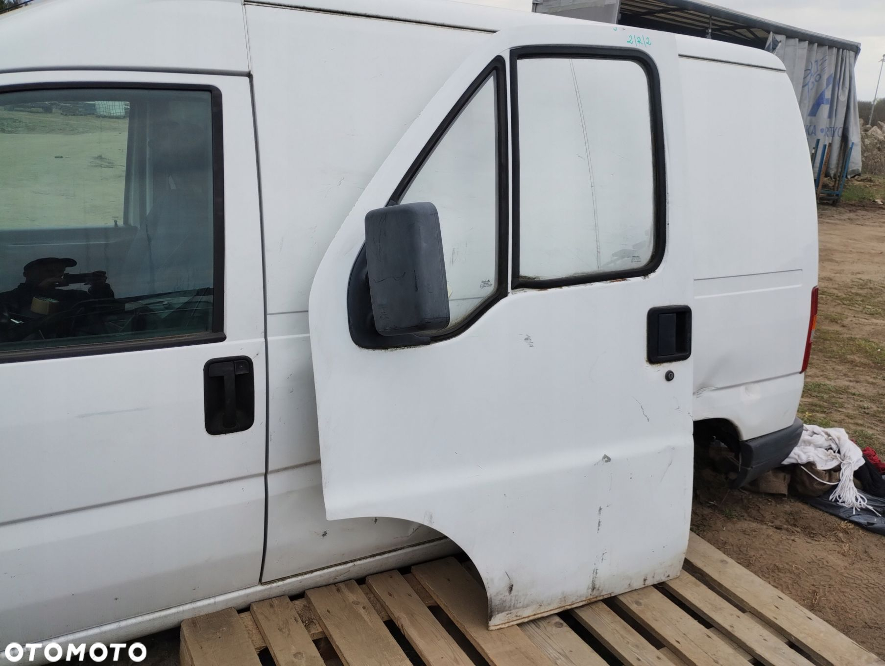 Fiat Ducato Ii Drzwi Przód Przednie Lewe - 3