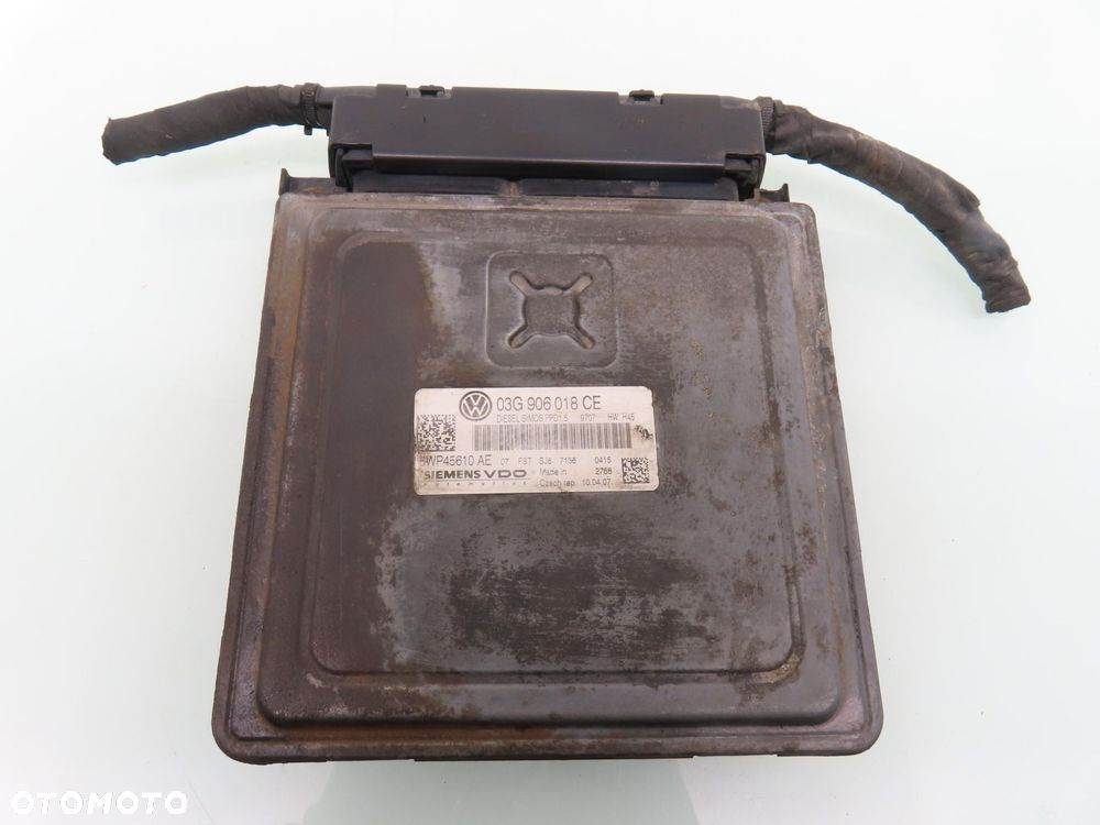 STEROWNIK VW PASSAT B6 2.0 TDI 03G906018CE 5WP45610AE - 1