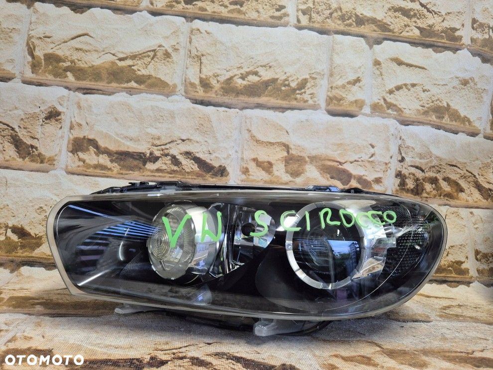 Reflektor Przód strona lewa Volkswagen Scirocco xenon kompletny - 6