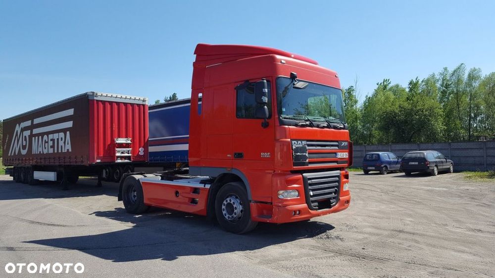 DAF XF 105 zabudowy międzyosiowe spojlery spoilery osłony owiewki - 13