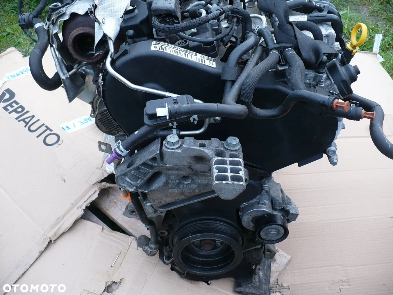 VW AUDI SEAT 2.0TDI CRB SILNIK KOMPL. 90TYS.EUR. - 10