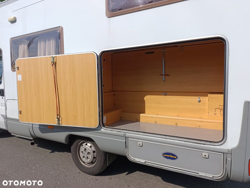 Fiat Ducato Dethleffs Alkowa Klimatyzacja Piętrowe łóżka Garaż - 34