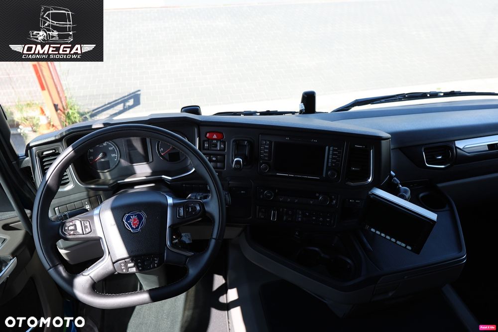 Scania R 450 Hakowiec // Oś skrętna // PALFINGER // Klima postojowa / - 10