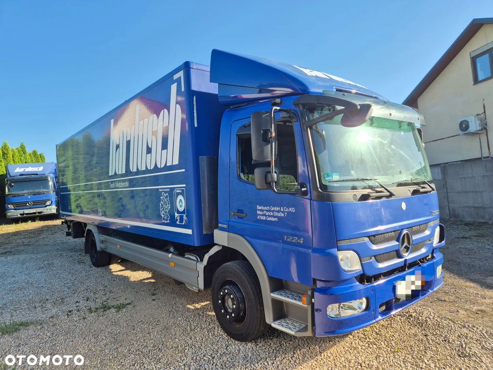 Mercedes-Benz Atego 1224 z Niemiec 9m kontener izoterma podział manual 1222 okazja - 3