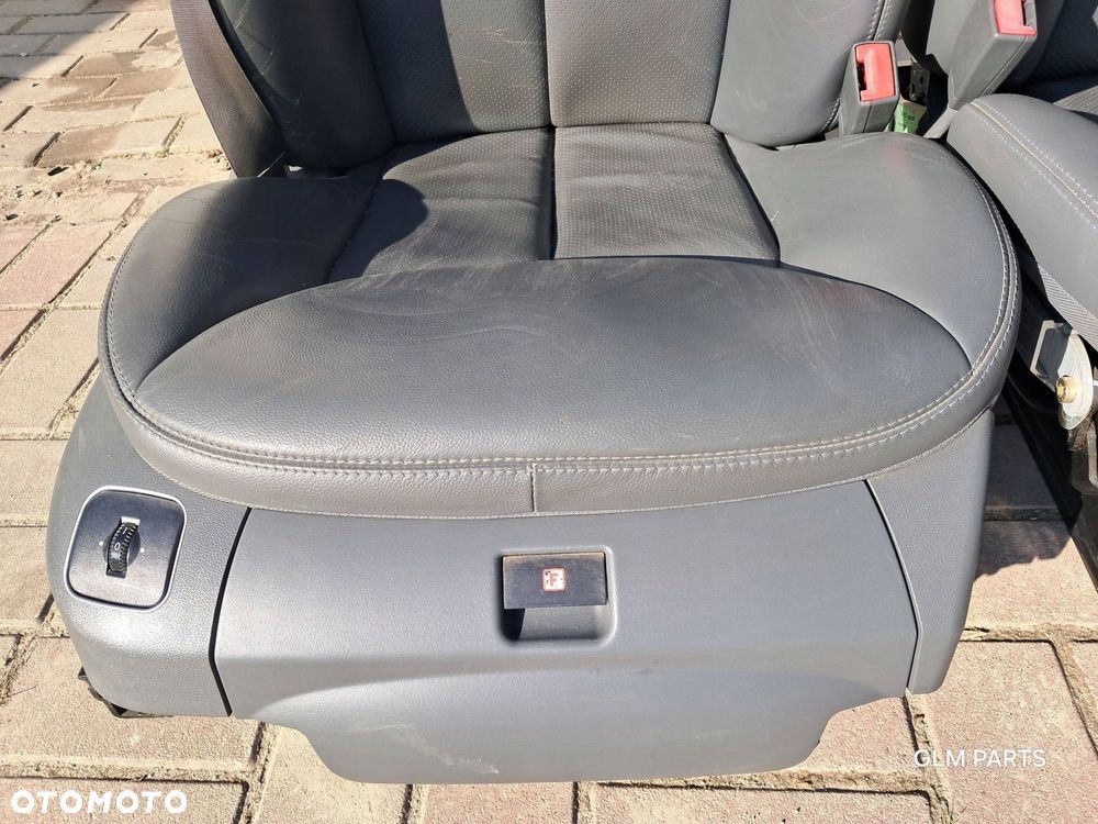 mercedes-benz sl r230 fotele prawy + lewy ciemny szary komplet - 15