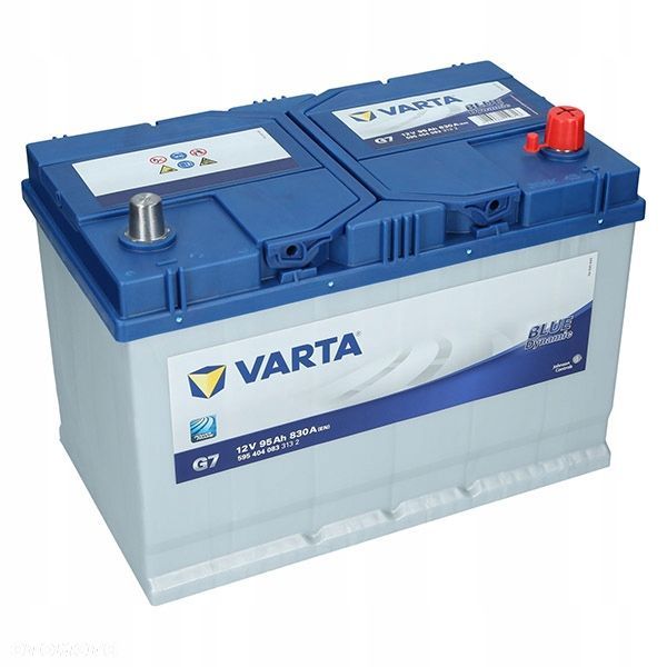 AKUMULATOR VARTA BLUE 95AH 830A G7 P - 1