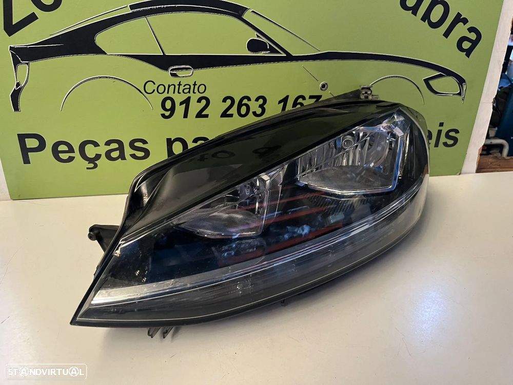 VW GOLF VII 7 FAROL ESQUERDO - FF763 - 3