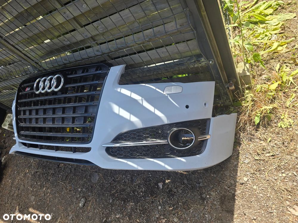 Audi s8 d4 lift zderzak przód grill kratki oryginał - 2
