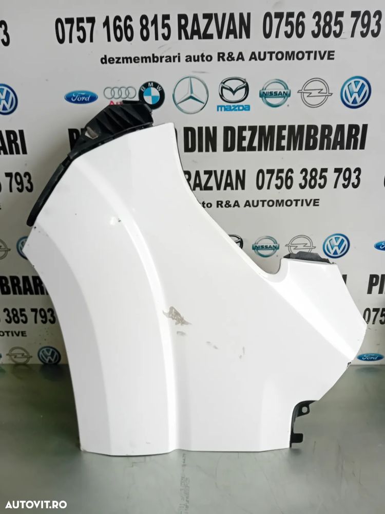Aripa Stanga Fiat Ducato Peugeot Boxer 2014-2021 Originala Alba - 2