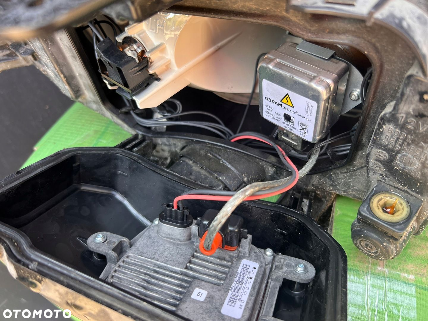 Lampa przednia FORD MONDEO MK4 XENON KOMPLET EUROPA ORYGINALNE - 7
