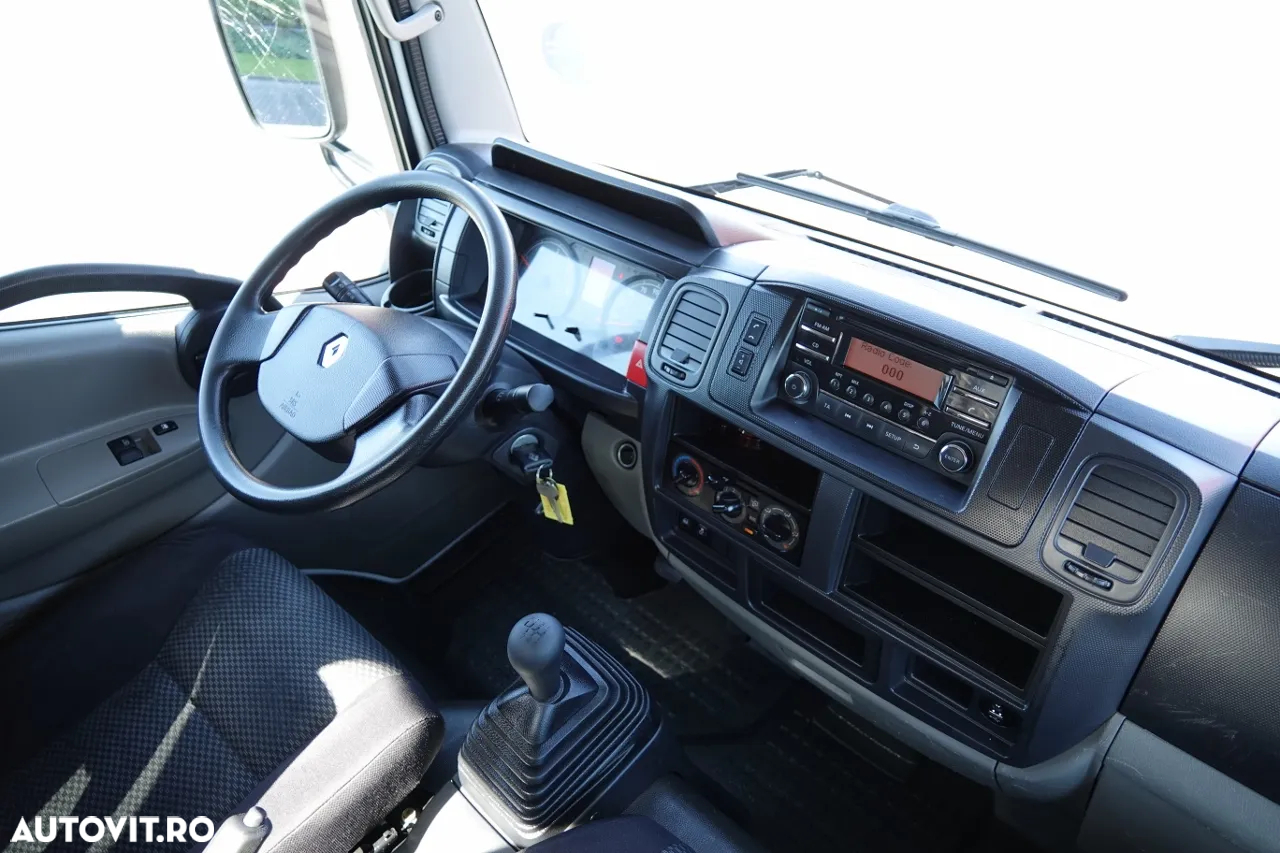 Renault MAXITY 140 DXI / 2.5 D / BASCULATOR – 3.1M + HDS PM 2821 / DUBLU / IMPORTAT / CONTRACT DE SERVICE POST-SERVICE - 33