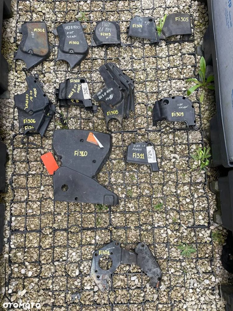 FIAT BENZYNA OBUDOWY / OSŁONY ROZRZĄDUZEWNĘTRZNA I WEWNĘTRZNA OSŁONA OBUDOWA ROZRZĄDU  1.4i / 1.6i / 1.8i / 1.9i / 2.0i / 2.5i / 3.0i - 5