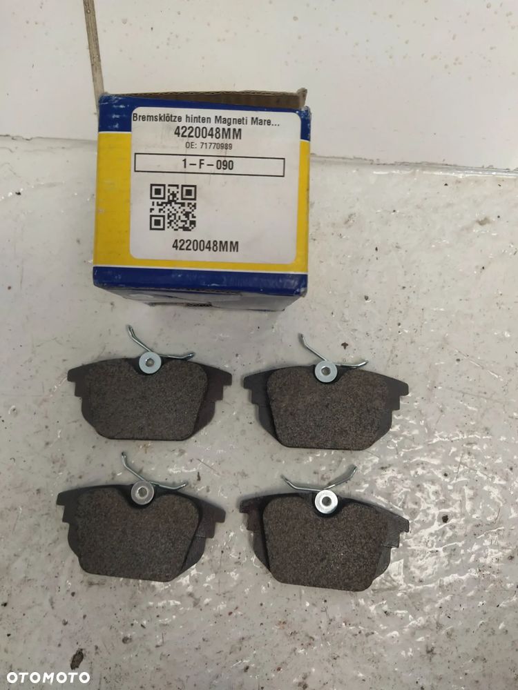 ALFA ROMEO AUDI FIAT LANCIA KLOCKI HAMULCOWE TYŁ TYLNE NOWY ORYGINAŁ - 7