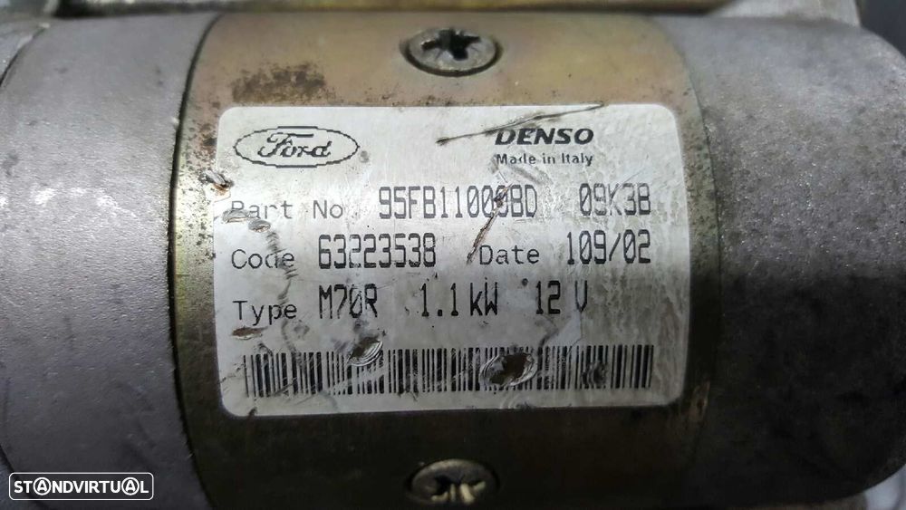 MOTOR DE ARRANQUE FORD FIESTA BERLINA 1.3 CAT - 5