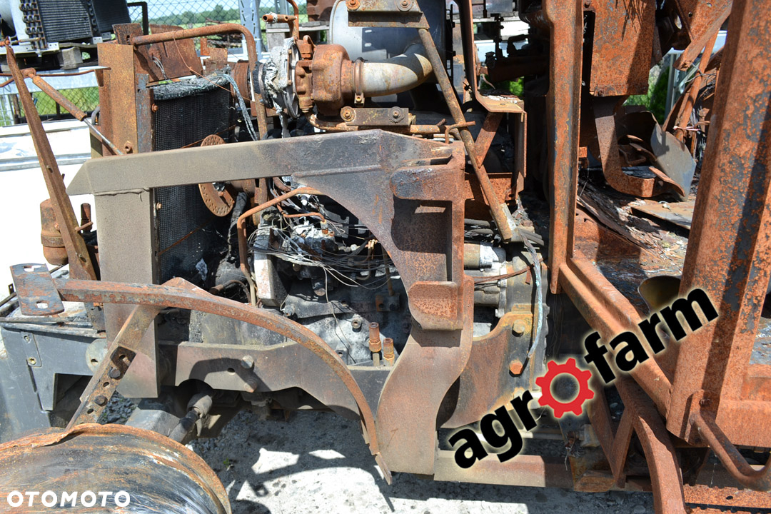 Renault Claas Ares 556 silnik skrzynia most zwolnica wał zwrotnica - 3