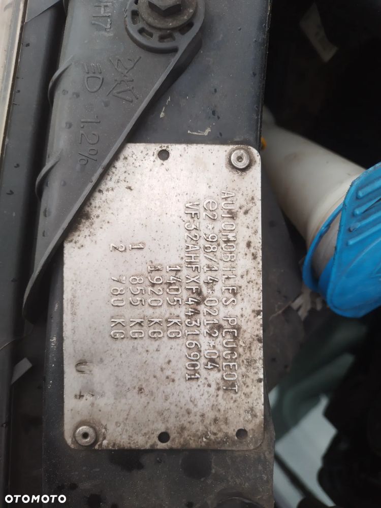 PEUGEOT 206 1.1 i (TU1JP) KOLOR EXLD LUSTERKO ZEWNĘTRZNE PRAWE LEWE - 22