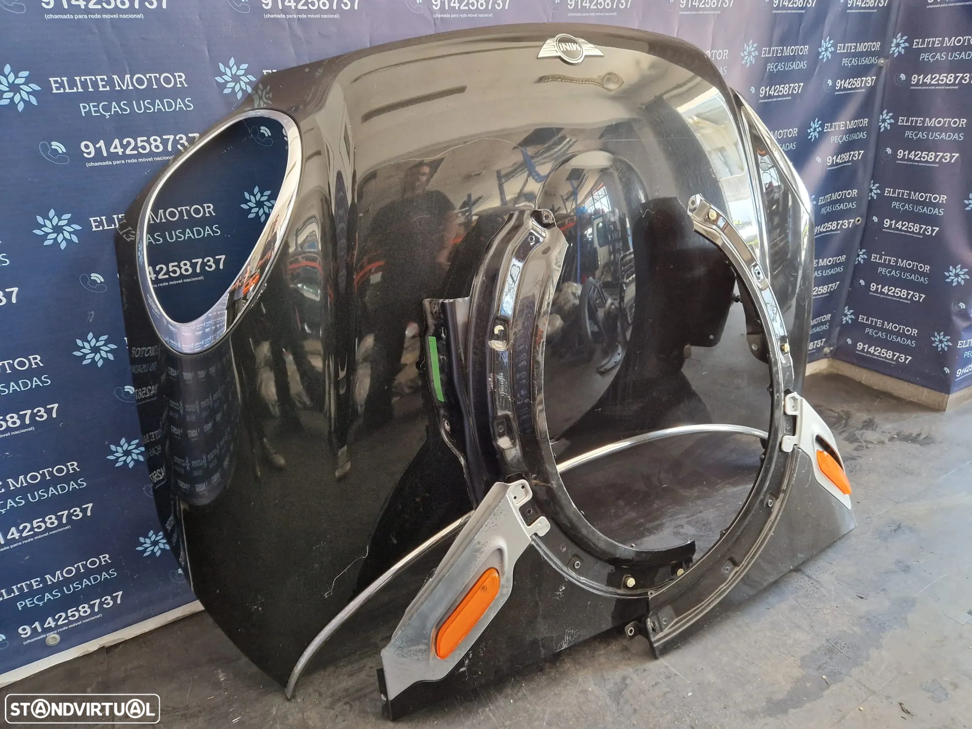 Frente completa usada MINI COUNTRYMAN R60 R61 capot parachoques oticas guardalamas - 12