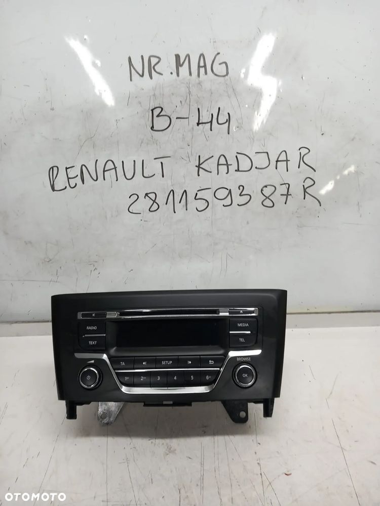 RADIO CD RENAULT KADJAR 281159387R - 1