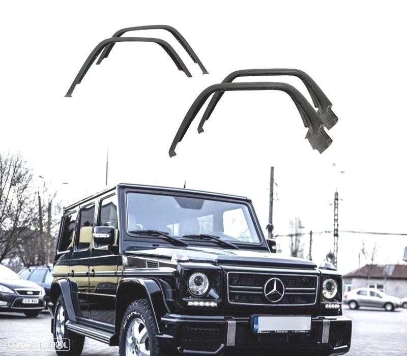 ABAS DE GUARDA LAMAS MERCEDES CLASSE G W463 LOOK AMG G65 - 1