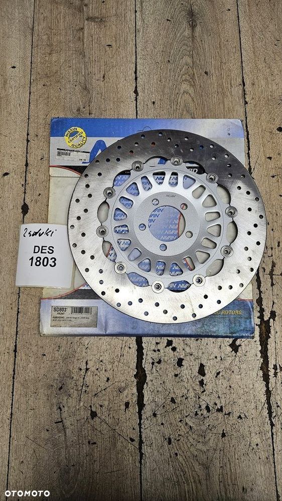 Nowa Tarcza Hamulcowa NISSIN SD803 Kawasaki ZXR750 ZX9R ZZR1100 - 1