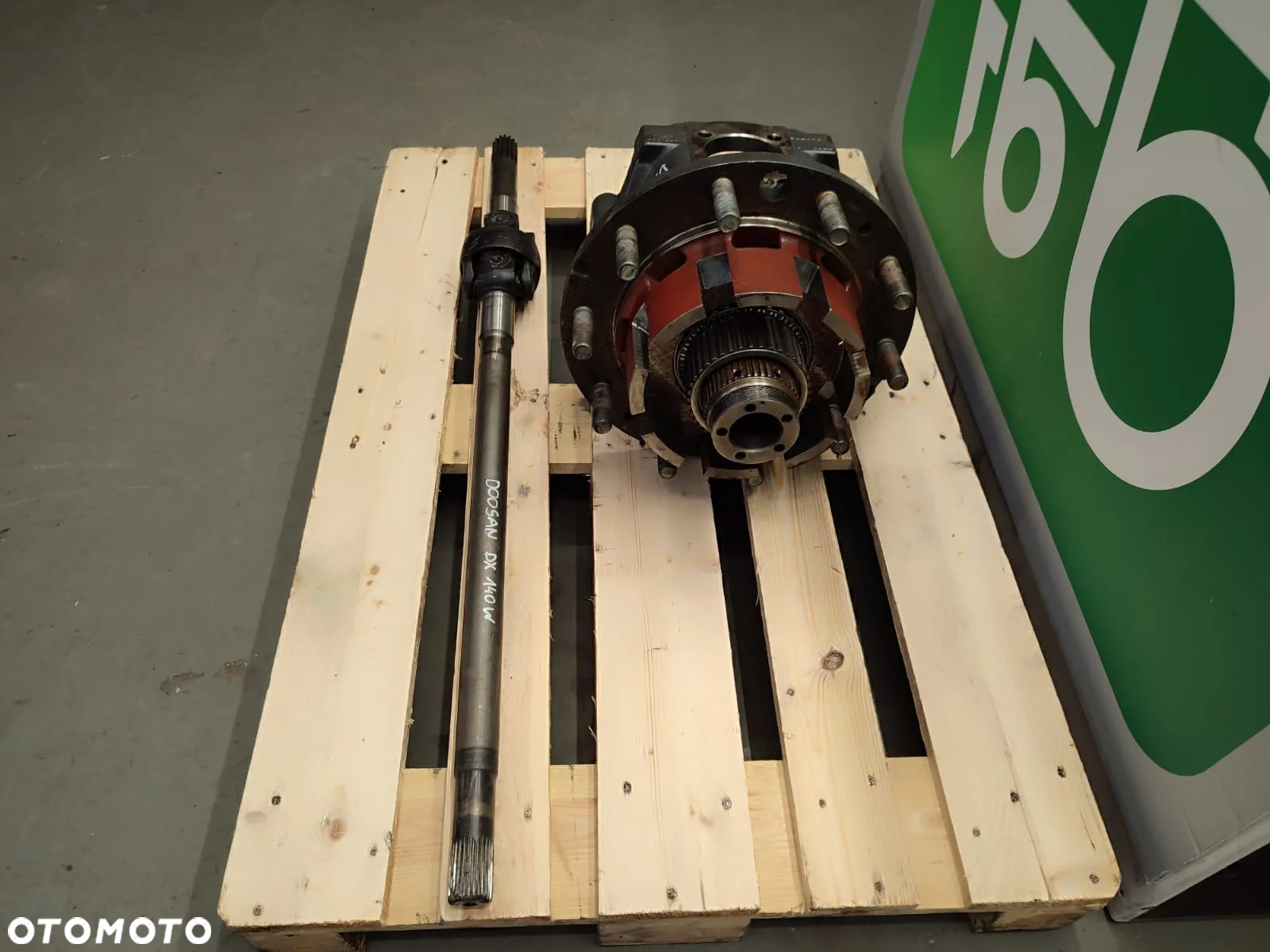 Półoś kompletna ZF 0501008738  Doosan DX 140W - 6