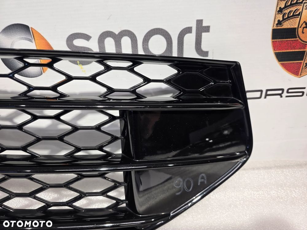 AUDI Q7 4L0 LIFT 09-15 S-LINE V12 W12 LEWA / PRAWA KRATKA BOCZNA ZDERZAKA PRZEDNIEGO PRZÓD NR 4L0807676B / 4L0807675B NR AUKCJI KB90 - 5