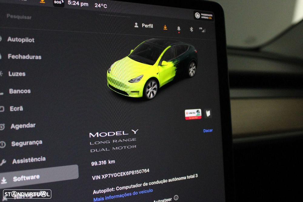 Tesla Model Y Long Range Tração Integral - 21