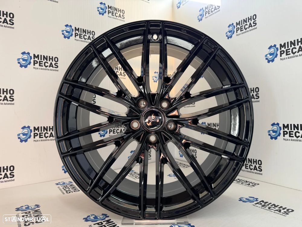 Jantes Look ABT (modelo 6140) em 19 (5x112) Preto Brilho - 8