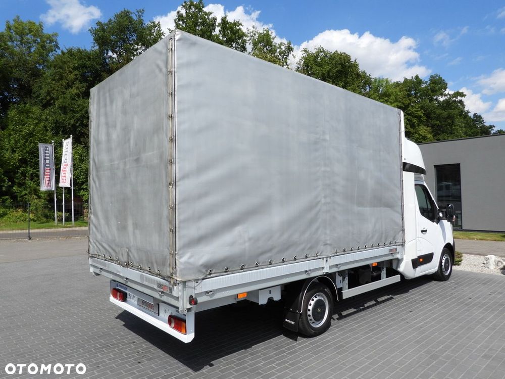 Renault MASTER PLANDEKA 8 PALET WEBASTO TEMPOMAT LEDY PNEUMATYKA KLIMATYZACJA  165KM - 14