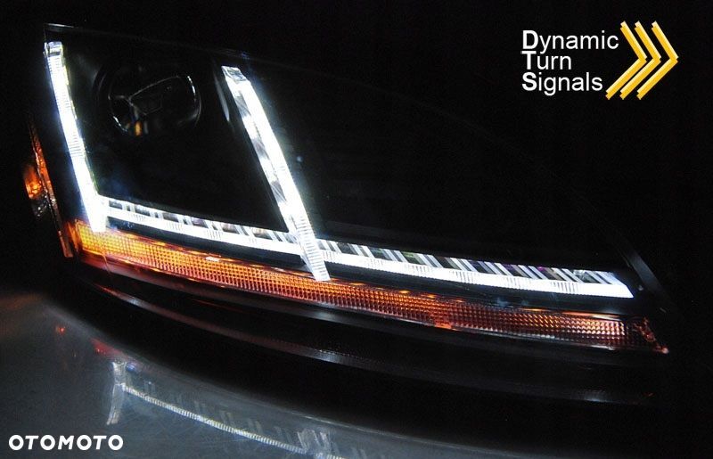 reflektory lampy bi xenon day line light led tuning audi audi tt 8j lift 10 - 7