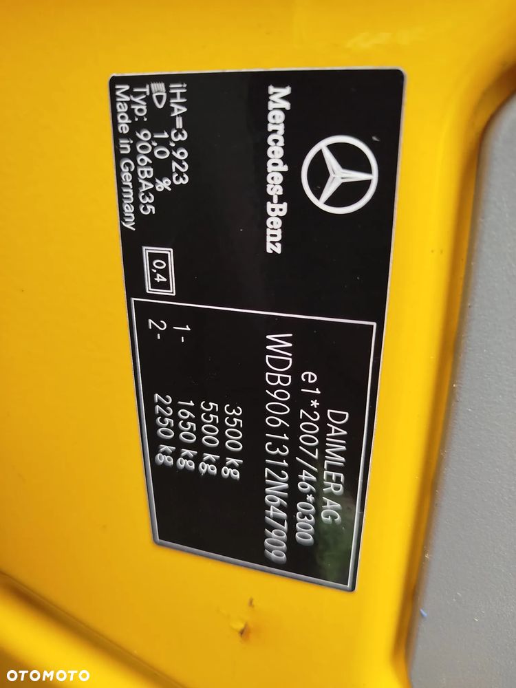 Mercedes-Benz Sprinter 313CDi Solarka Piaskarka Posypywarka Hydraulika rozrzutnik ECON Specjalny komunalny Schmidt gritter salt spreader pługopiaskarka - 5