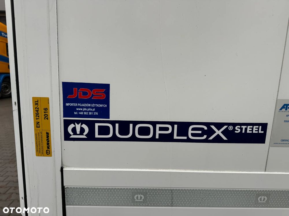 Krone Chłodnia ,Doppelstock , Carrier Vector 1550, Kwiatowa 2,50m - 29