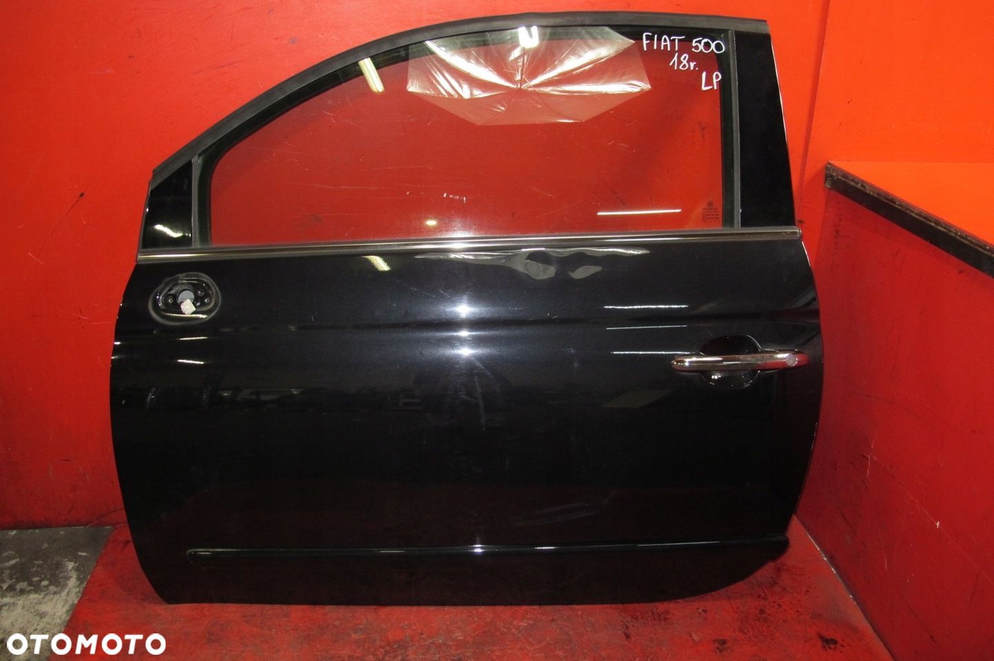 FIAT 500 LIFT 312 PRZEDNIE DRZWI LEWE 876 NERO - 1