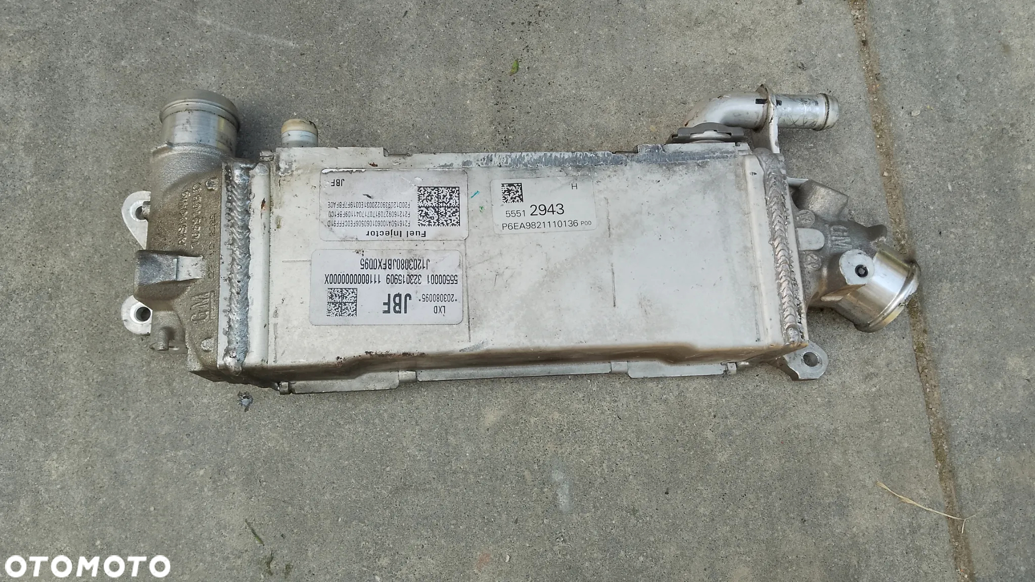 chłodnica intercoolera stBDB 55512943  OPEL ASTRA K V 1.5 CDTI CRDI - 2