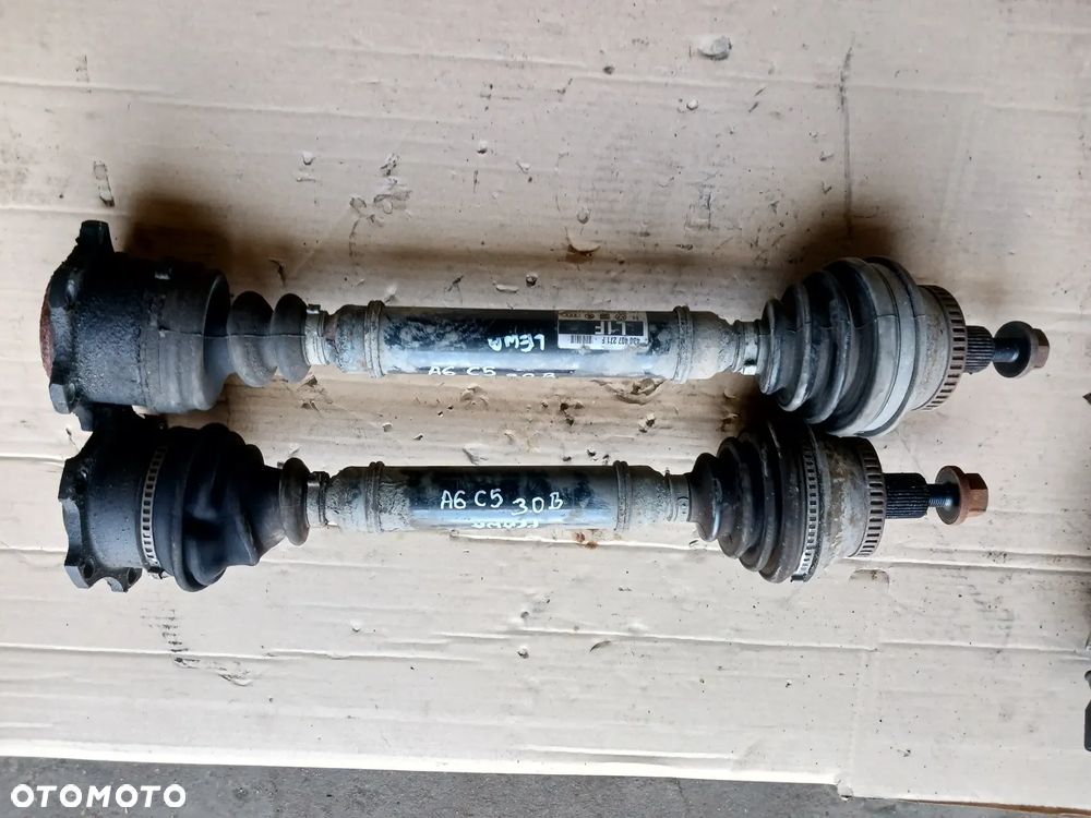Półoś prawa lewa przegub wewnętrzny zewnętrzny PÓŁOŚ AUDI A6 C5 1.9TDI 2.4 2.8 2.5TD 3.0 V6 AUTOMAT Quatrro 4B0407271F - 1