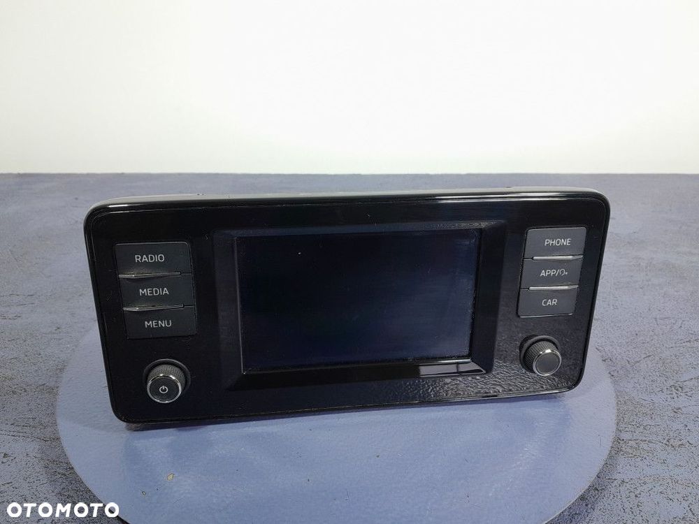 SKODA FABIA IV RADIO EKRAN WYŚWIETLACZ 654035869J - 1