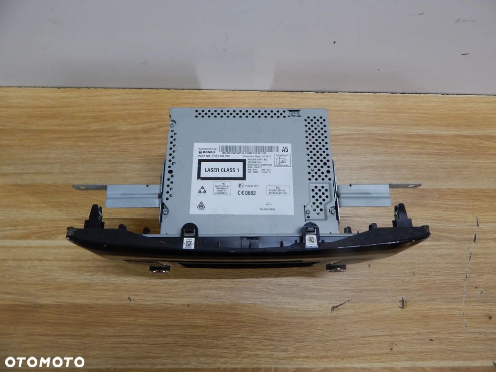 Radio fabryczne CD nawigacja mapa Nissan QASHQAI J11 13-21  Łuków części - 4