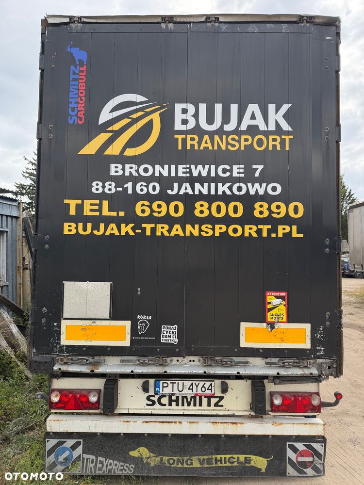 Schmitz Cargobull / STANDARD / ŁADNE OPONY / OSIE SAF / KOŁO ZAPASOWE / FULL CHLAPACZE / PIĘKNE PLANDEKI ( NIE POCIĘTE ) / 2014 ROK !! - 5