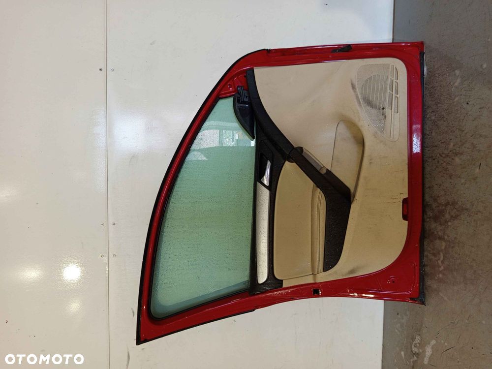 + DRZWI PRZÓD PRZEDNIE LEWE DO VOLKSWAGEN VW GOLF VI 6 LY3D CZERWONE 5D 5 DRZWI HB - 5