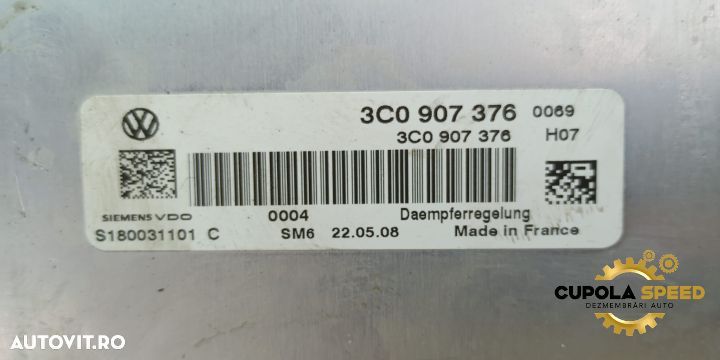 Modul control suspensie 2.0 TDI 3C0907376 Volkswagen VW Scirocco 3 [2 - 3
