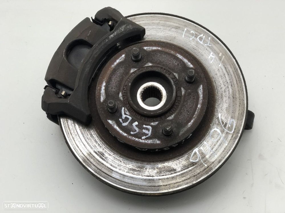 Manga de eixo e disco dos travões Esquerdo Frente FORD FIESTA VI - 2