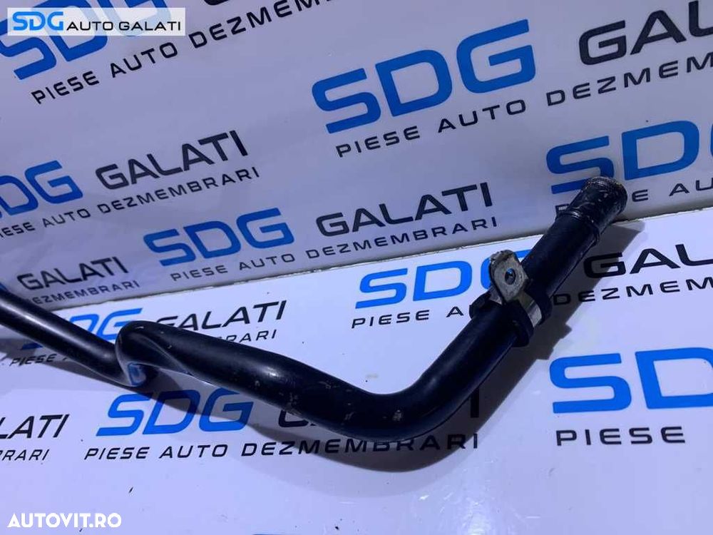 Teava Conducta Apa Lichid Racire Motor Antigel VW Passat B6 1.9 TDI BKC BXE 2005 - 2010 Cod 038121151C - 4