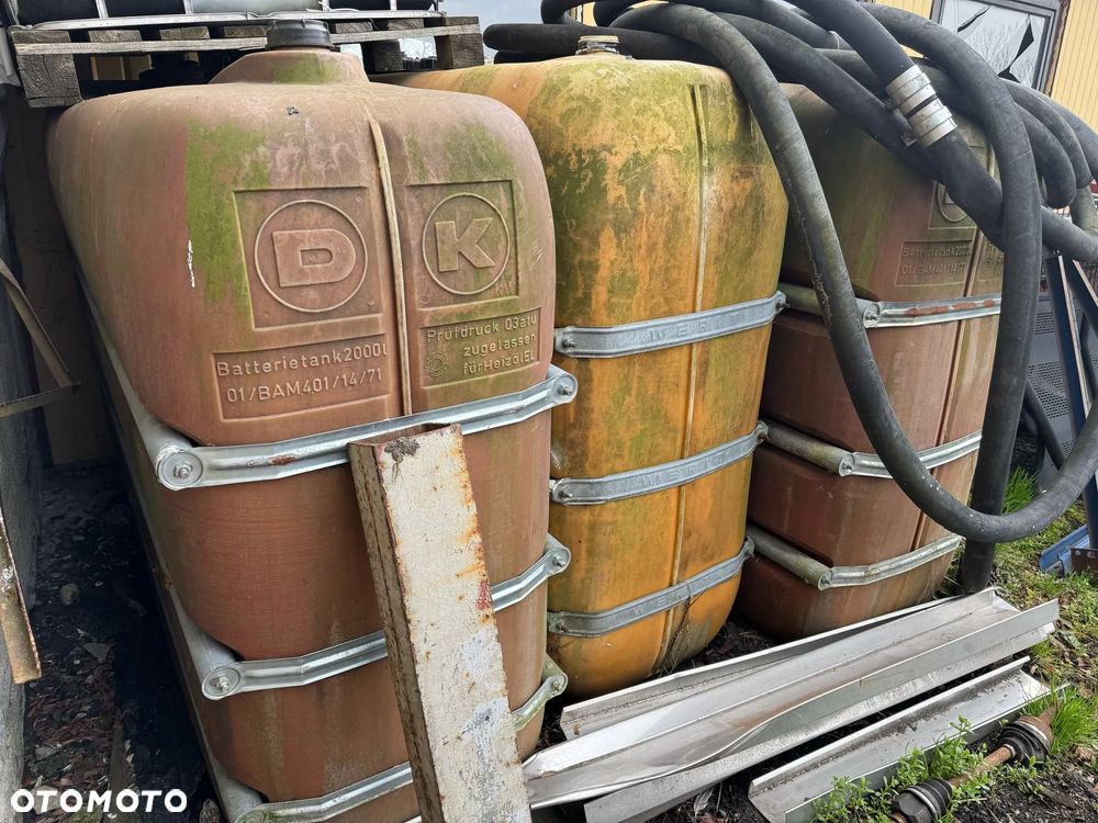 Zbiornik na rope Paliwo 2000L - 1